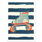 Wild Animal in Soft Light Art Print – White Border