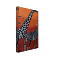 wild animal art print for the living room, soft painterly artwork on matte paper