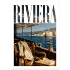 Riviera Coastal Photography Art Print – White Border