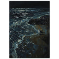 Seagull on a Dark Shore wall art print by Printavelle – close-up