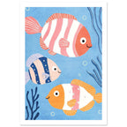 Koi Fish Study Fine Art Print – White Border