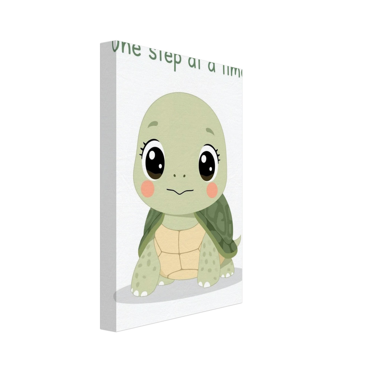 sea turtle art print for the bathroom, soft painterly artwork on matte paper