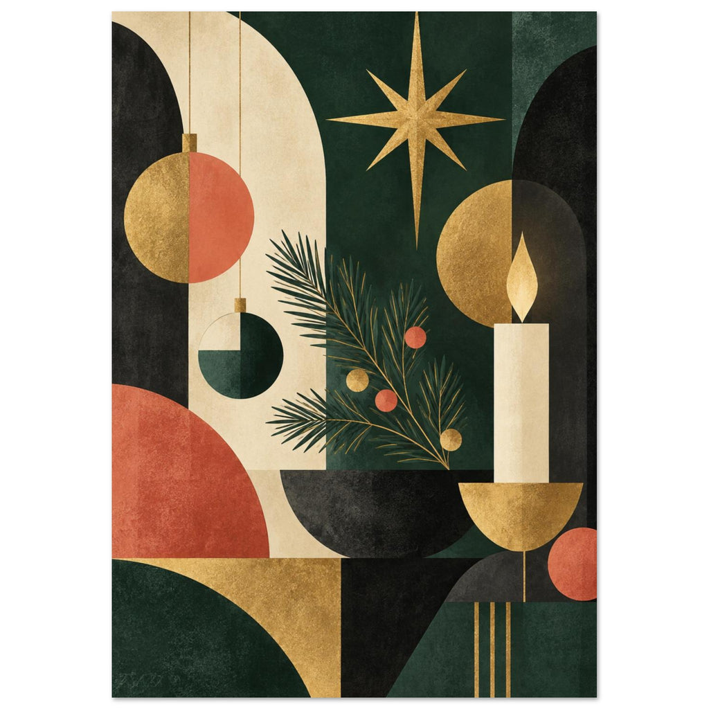original abstract composition art print for the living room, soft painterly artwork on matte paper