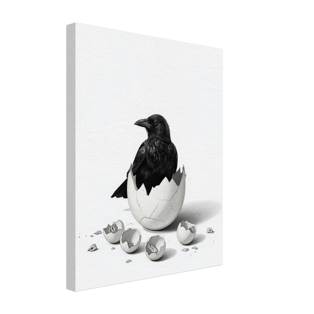 Quiet Raven Art Print – Canvas
