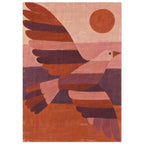 Flying Bird Terracotta Art Print
