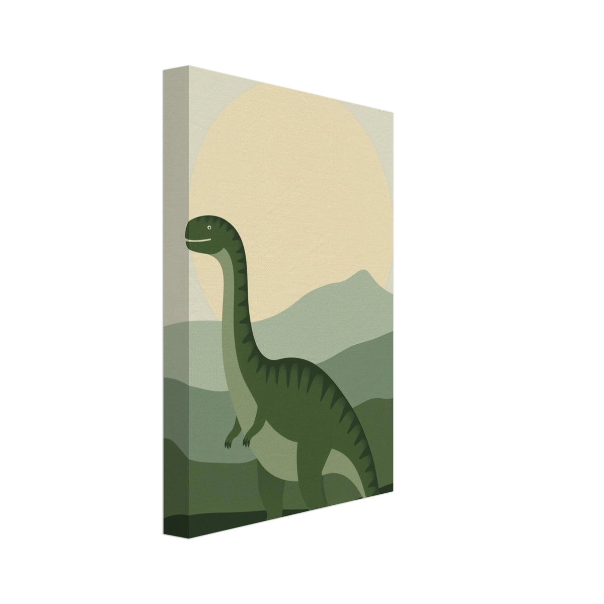 Dinosaur Study Fine Art Print – Canvas