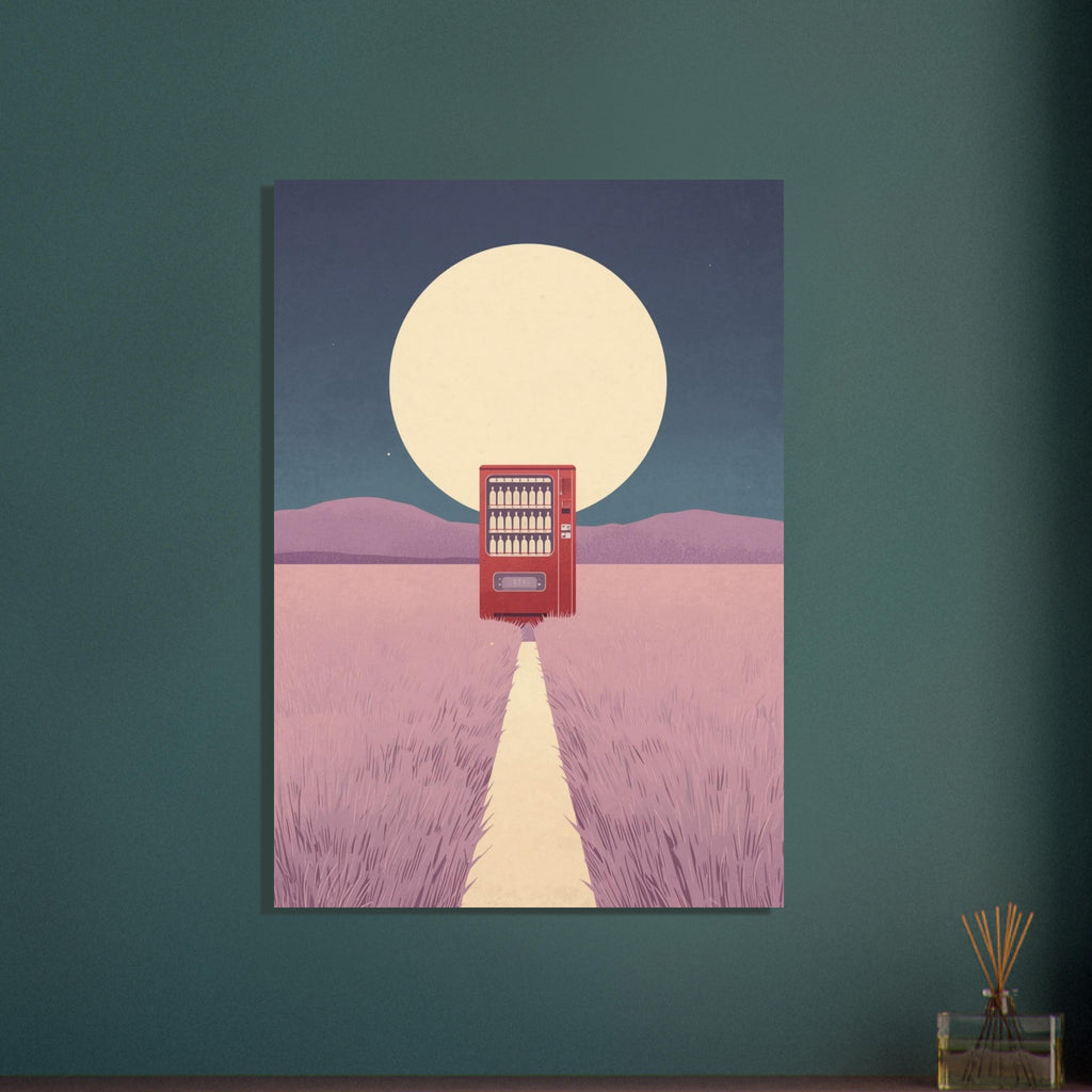 ja för just den här art print for the living room, soft painterly artwork on matte paper