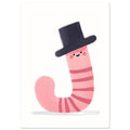 The Gentle Wild Animal wall art print by Printavelle – close-up