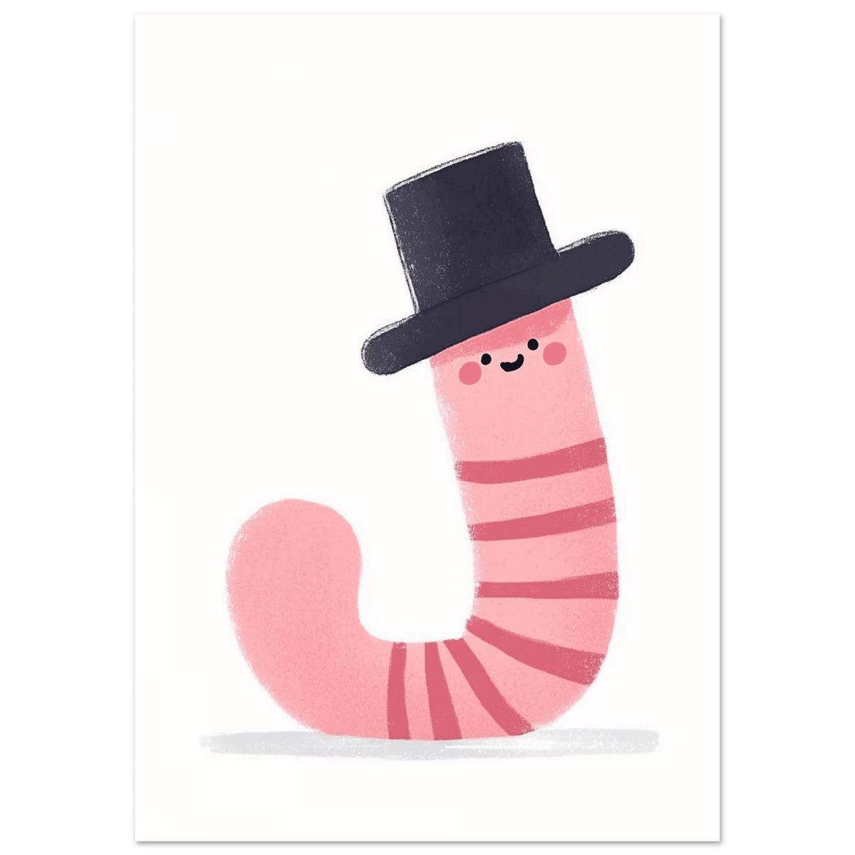 The Gentle Wild Animal wall art print by Printavelle – close-up