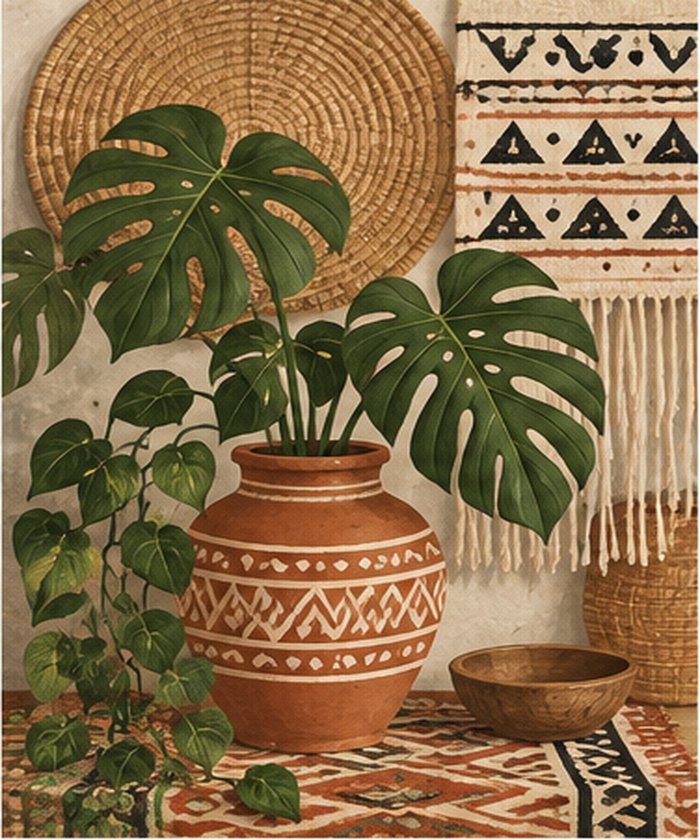 Boho art style