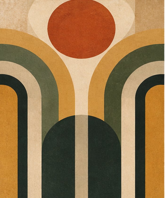 Geometric art style