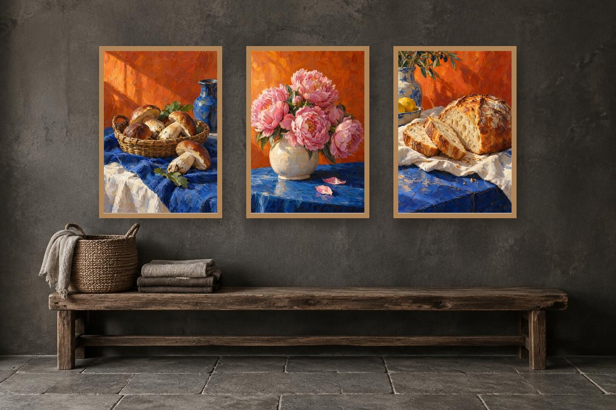 Cobalt Still Life