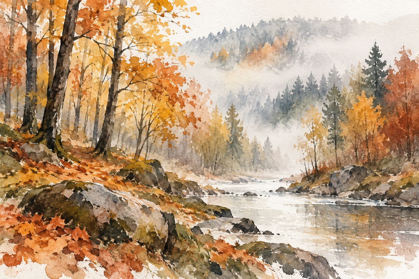 Autumn art prints