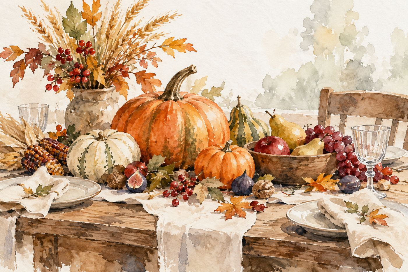 Thanksgiving art prints