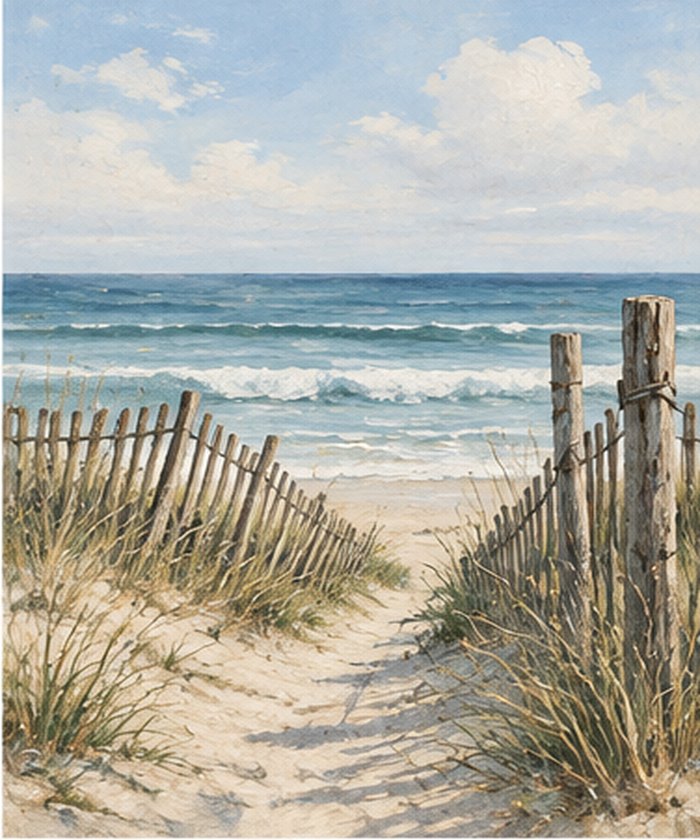 Coastal art style