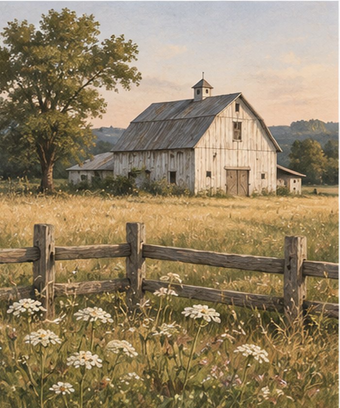 Country & farmhouse art style